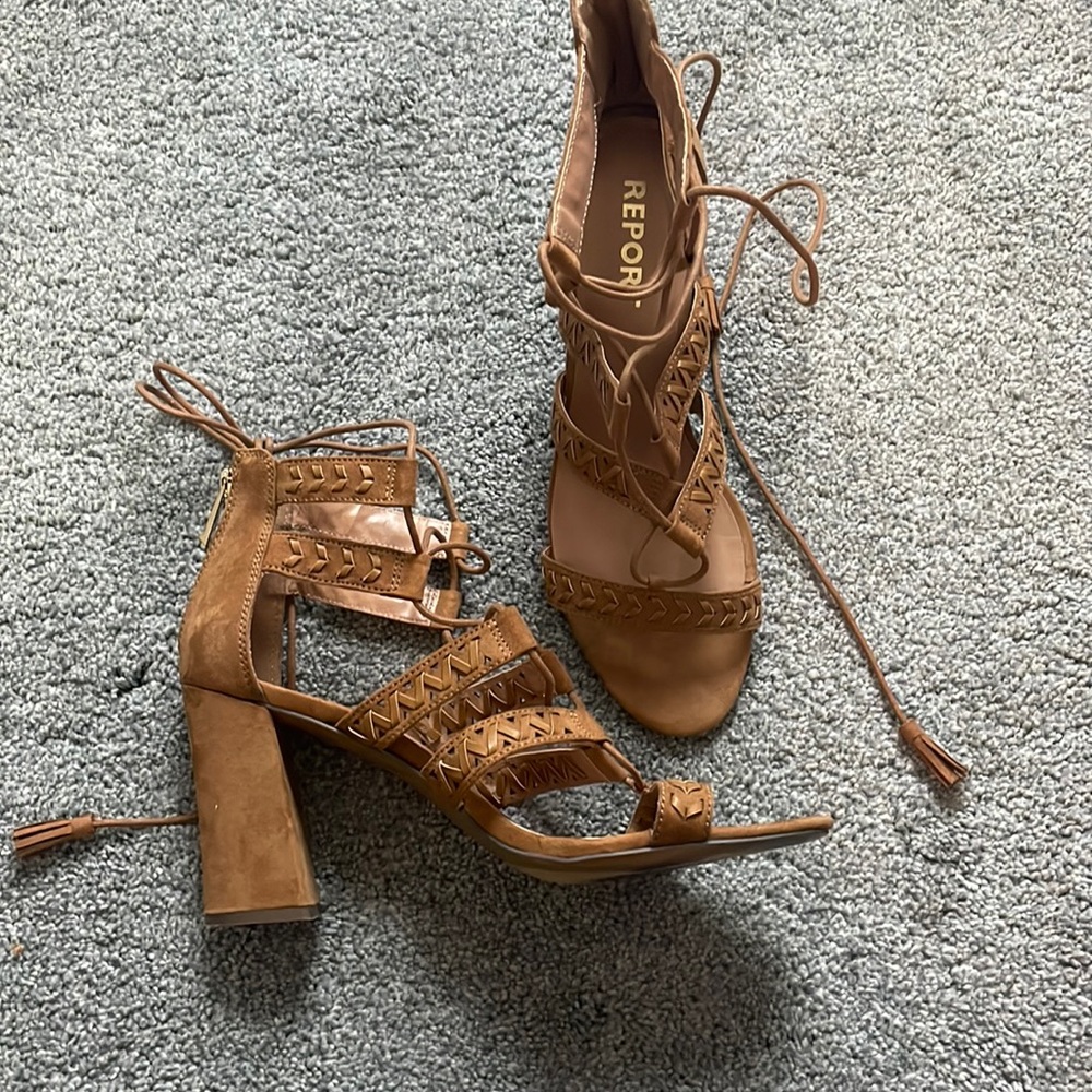 Report lace up sandal bohemian